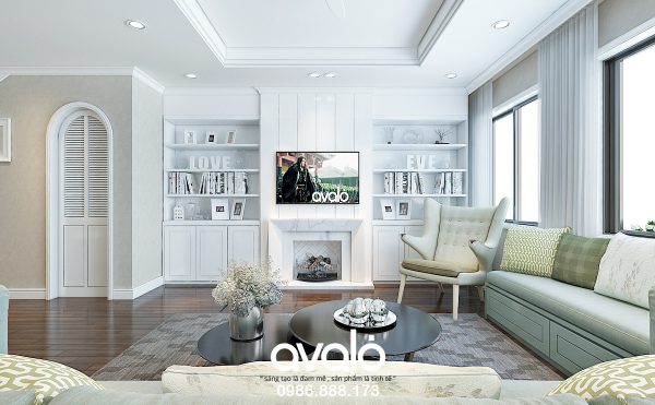 Thiết kế nội thất Biệt thự Ecopark Park River 164m21