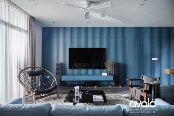 Căn hộ chung cư New Skyline 135m2 với cánh cửa giấu kín (ảnh thực tế)