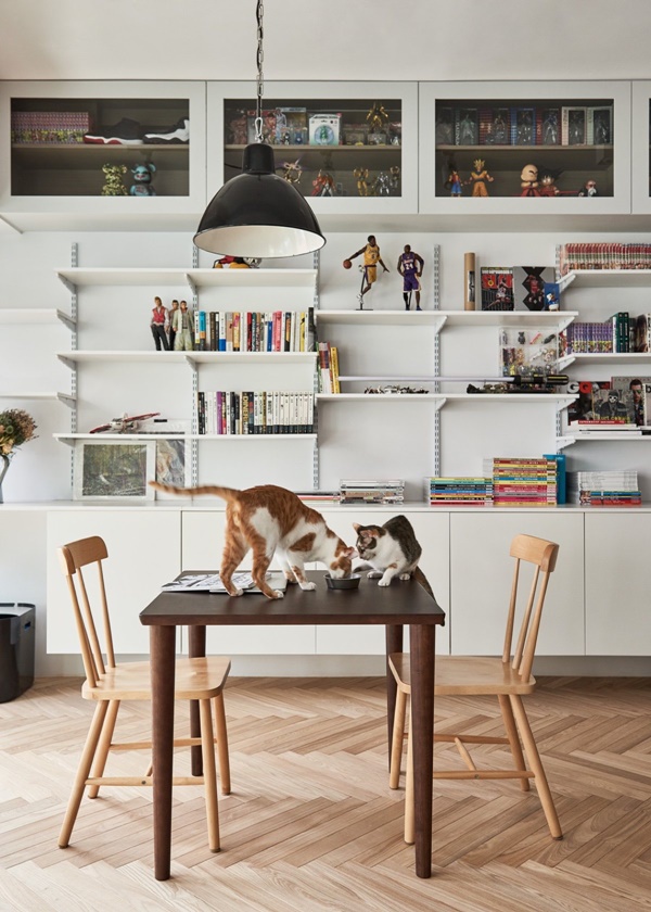 Ngôi nhà nhỏ với thiết kế nội thất xinh xắn của gia chủ yêu mèo