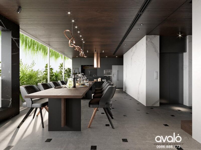 thiet ke noi that biet thu lien ke porte de ville 7 85900