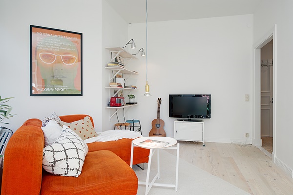 Tông màu cà rốt sinh động cho thiết kế nội thất nhà đẹp