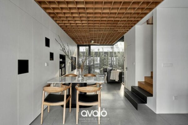 Thiết kế nội thất nhà ống với phong cách Nhật Bản Đương Đại