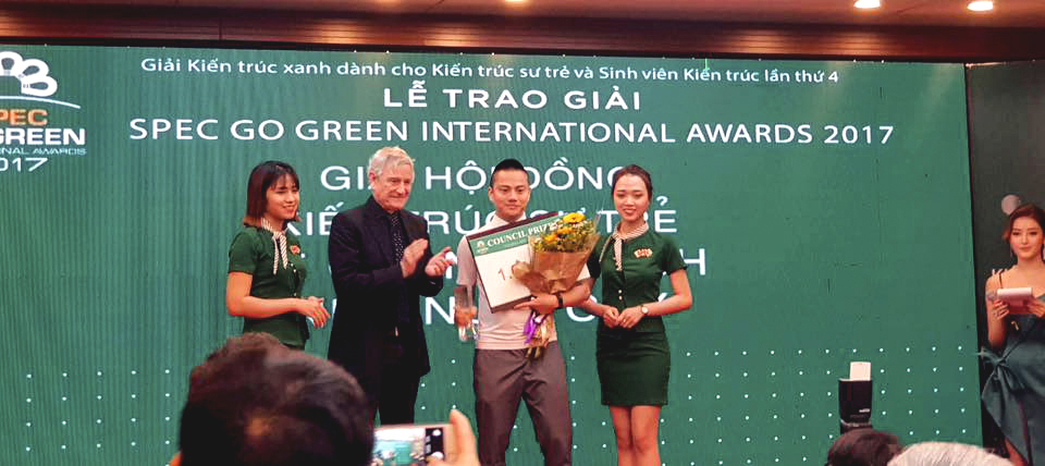 Giải thương kiến trúc sư xanh - KTS Lê Quang Thạch