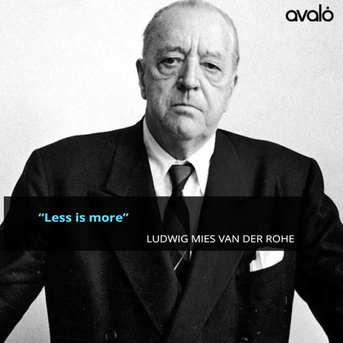 Ludwig Mies van der Rohe Nhung cau quote hay cua nhung kien truc su noi tieng the gioi