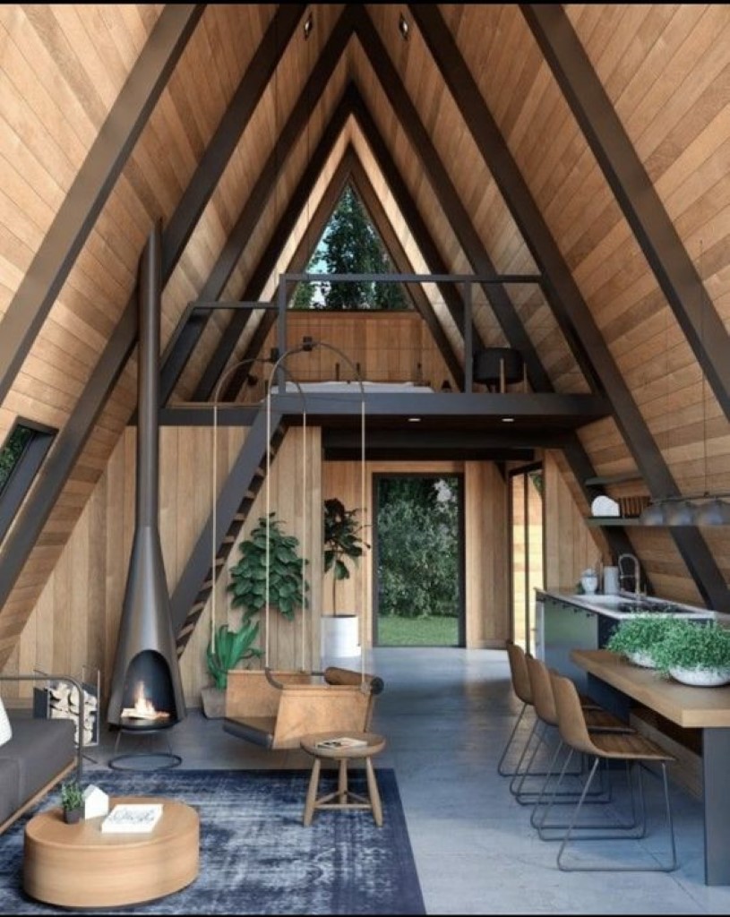 Thiết kế nhà gỗ nhỏ đẹp