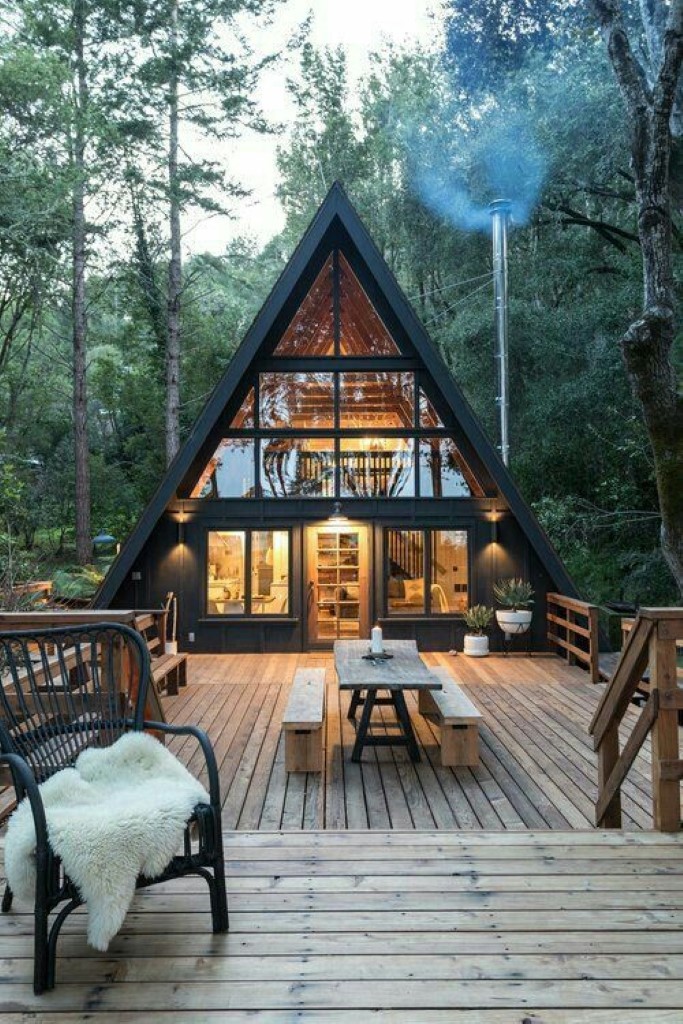 Thiết kế nhà gỗ nhỏ đẹp