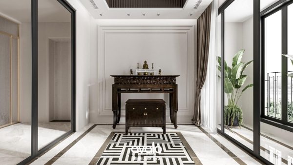 Các mẫu thiết kế bàn thờ gia tiên đẹp nhất 2024