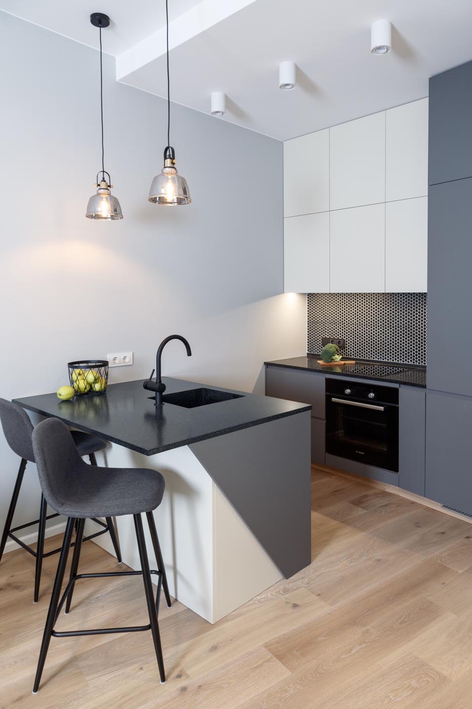 Lưu ý cách bố trí không gian khi thiết kế tủ bếp cho căn hộ chung cư