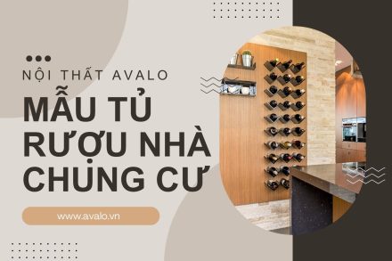 Top 15 mẫu tủ rượu nhà chung cư đẹp, đẳng cấp nhất hiện nay