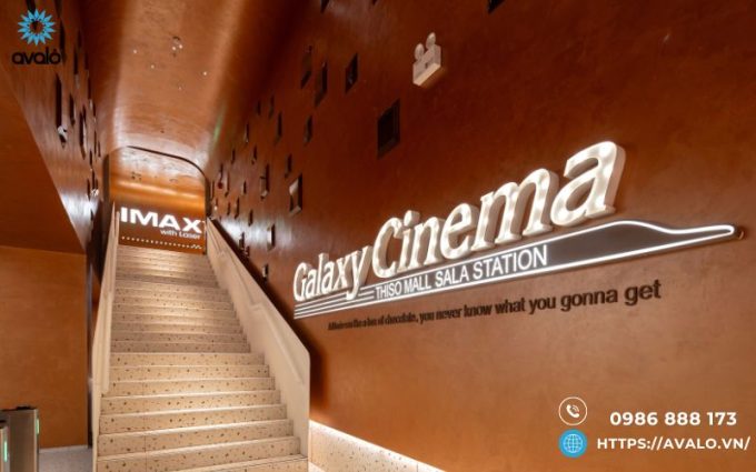 Thiết kế rạp chiếu phim Galaxy Sala 