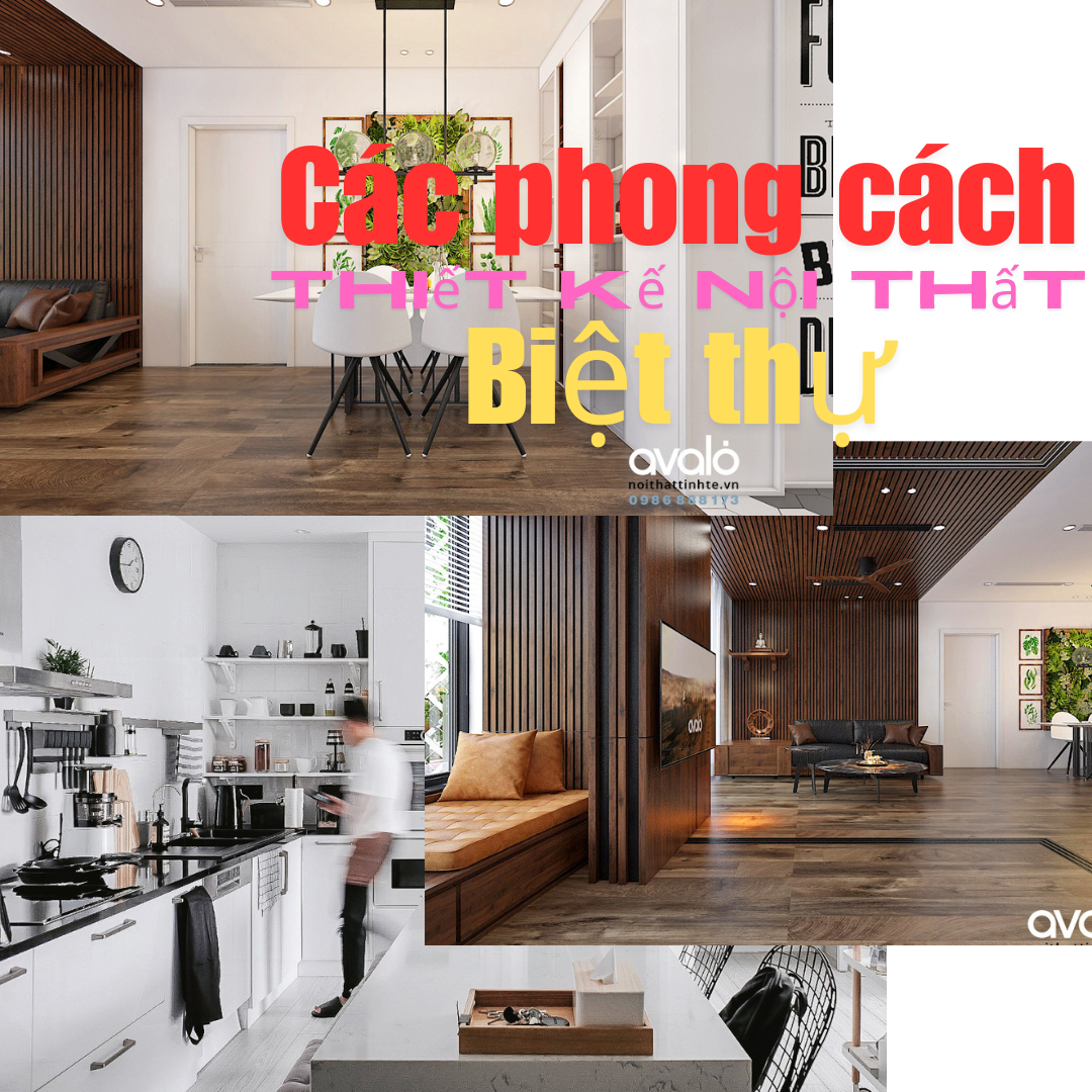Các phong cách thiết kế biệt thự tại Việt Nam