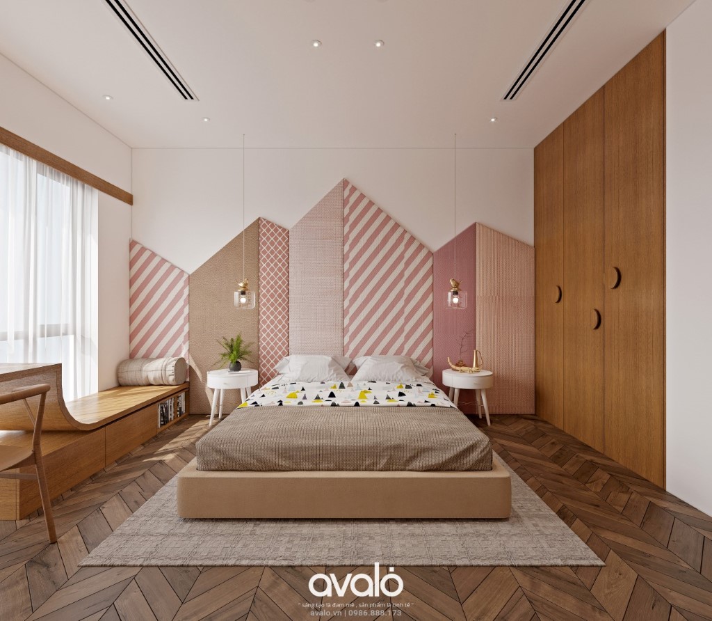 Tận dụng ánh sáng tự nhiên và chú ý màu sắc để không gian thoáng đãng