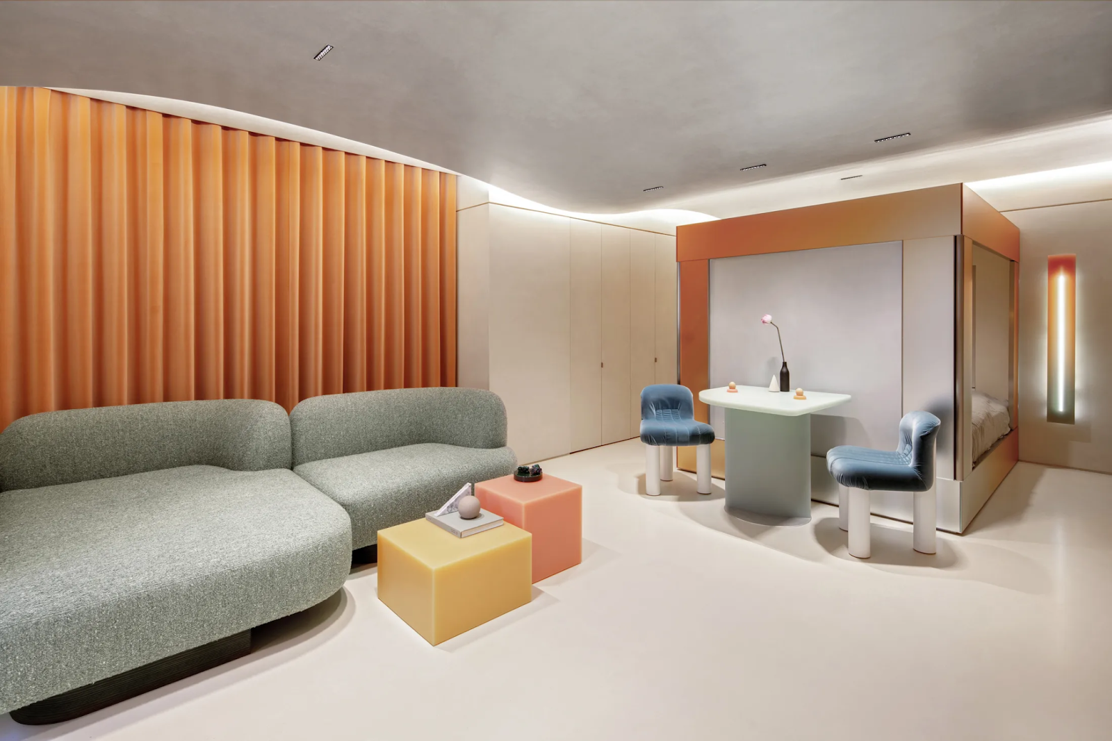 thiet ke noi that chung cu 60m2 64678 Thiết kế nội thất chung cư 60m2 nên chọn phong cách hiện đại