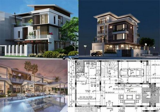 Cập nhật báo giá thi công biệt thự mới nhất 2025