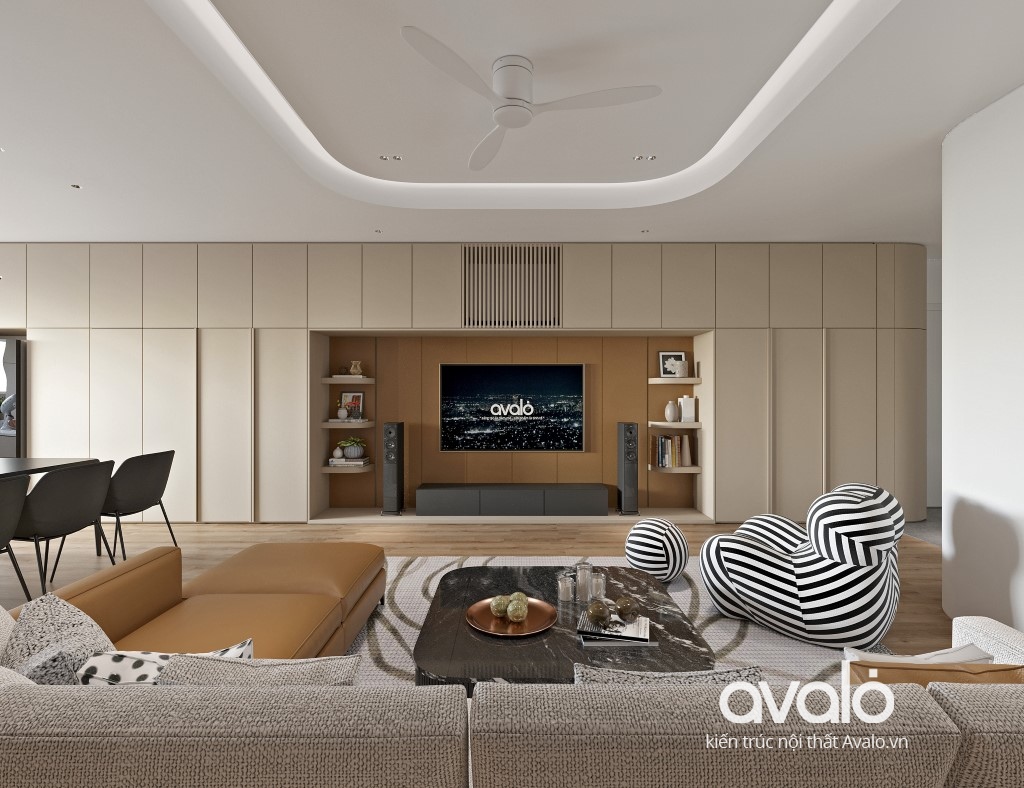 bi quyet thiet ke giup toi uu khong gian cho can ho 68m2 hieu qua 60641 Thiết kế nội thất căn hộ chung cư 68m2 tiện nghi và sang trọng