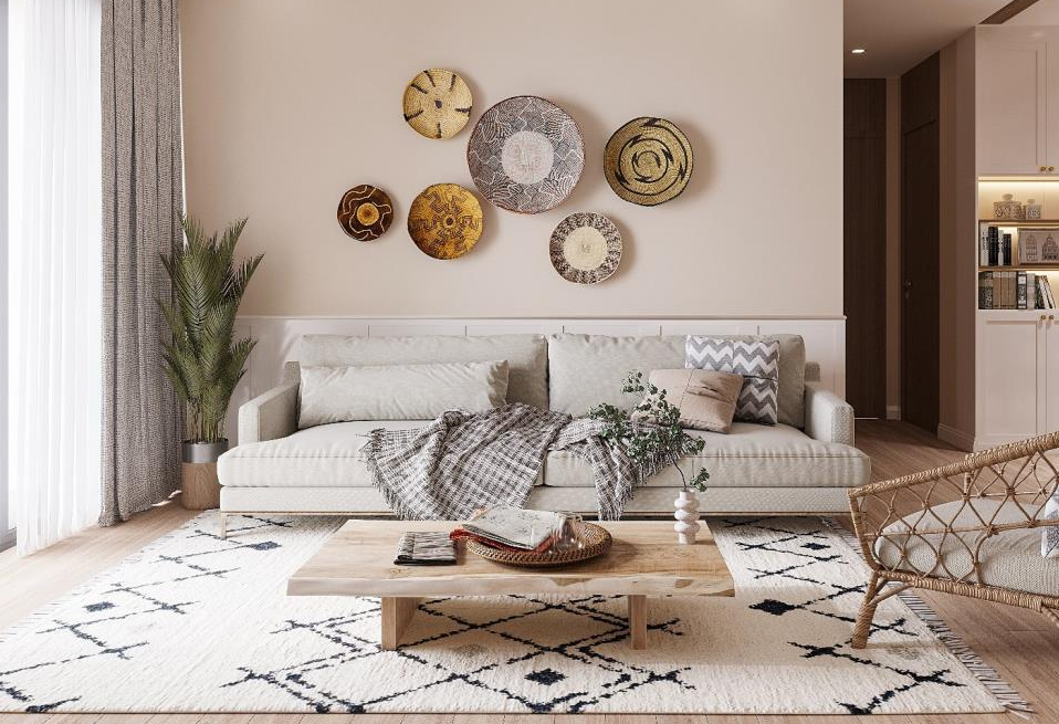 chung cu 60m2 co chat khong 1 13633 Phong cách tối giản giúp căn hộ chung cư 60m2 trở nên rộng rãi