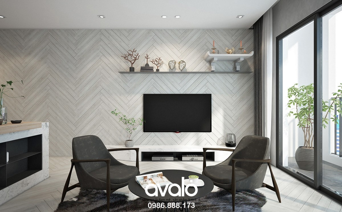 chung cu 60m2 co chat khong 3 59715 Phong cách trẻ trung cũng là lựa chọn lý tưởng cho căn hộ chung cư 60m2