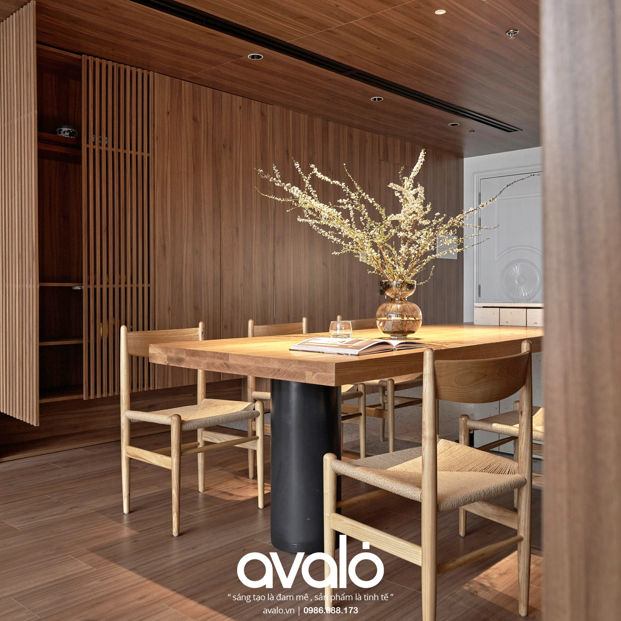 chung cu phong cach vintage 3 90469 scaled Thiết kế phòng bếp chung cư phòng khách Vintage