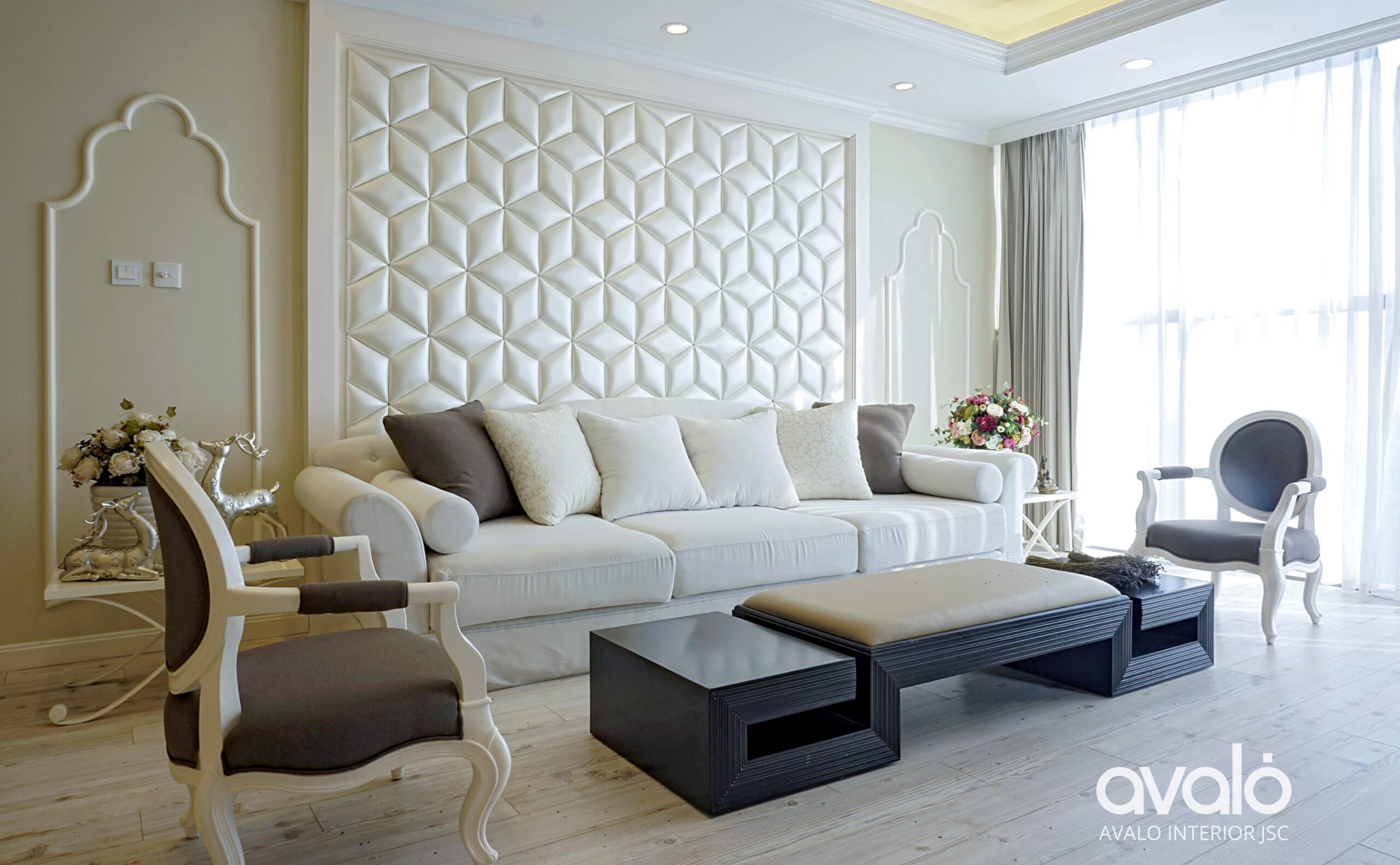 Decor nhà chung cư nội thất được thiết kế ưu tiên sự tối giản