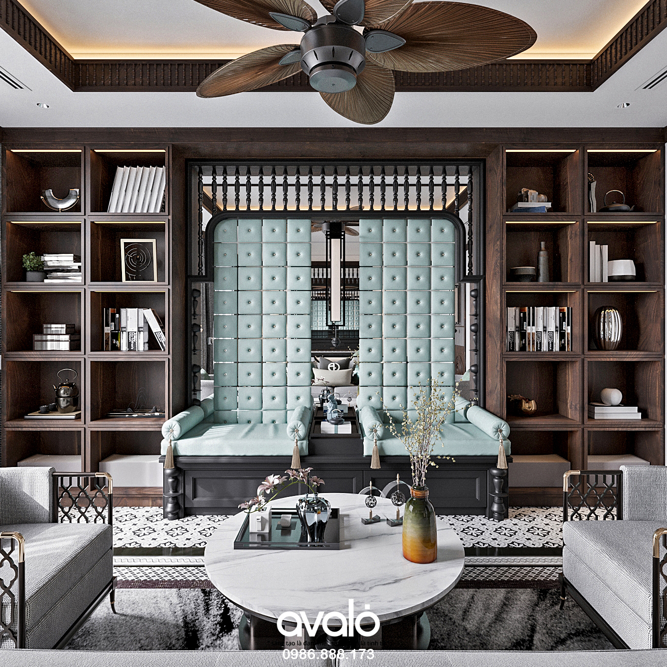 ket hop them do noi that phong cach co dien cho khong gian tinh te hon Kết hợp thêm đồ nội thất phong cách cổ điển cho không gian tinh tế hơn