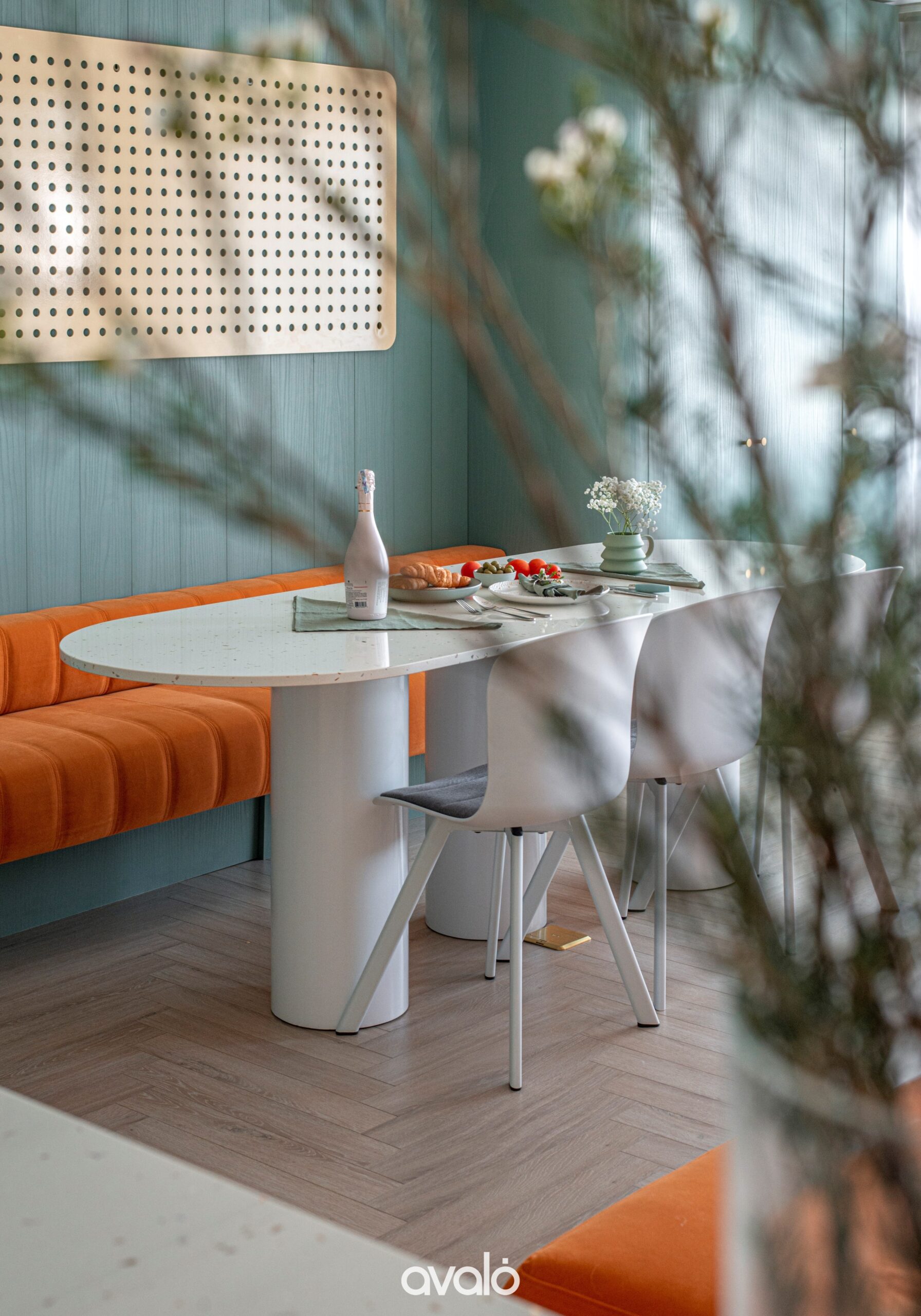 mau nha chung cu nho dep can co khong gian sinh hoat mo linh hoat scaled Mẫu nhà chung cư nhỏ đẹp