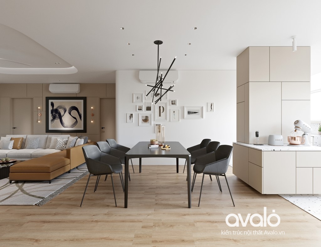 mot so luu y ban nen nam ro khi thiet ke noi that can ho 68m2 46261 Bí quyết thiết kế giúp tối ưu không gian cho căn hộ 68m2 hiệu quả