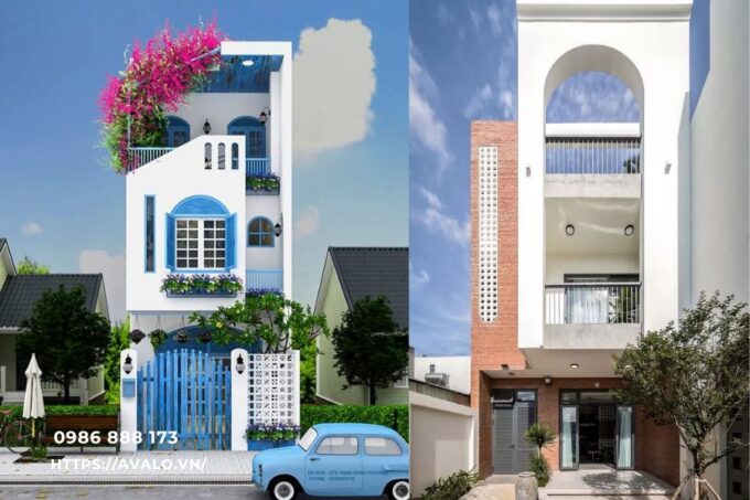 Bí quyết thiết kế nhà phố phong cách địa trung hải giữa lòng đô thị