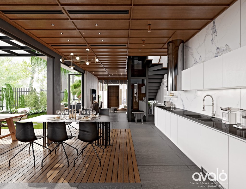 Những không gian bạn không thể bỏ qua khi thiết kế nội thất biệt thự 