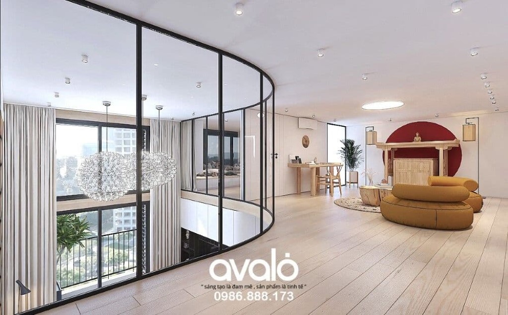 nhung mau can ho chung cu dep 2 47416 Thiết kế căn hộ chung cư với phong cách sang trọng Luxury