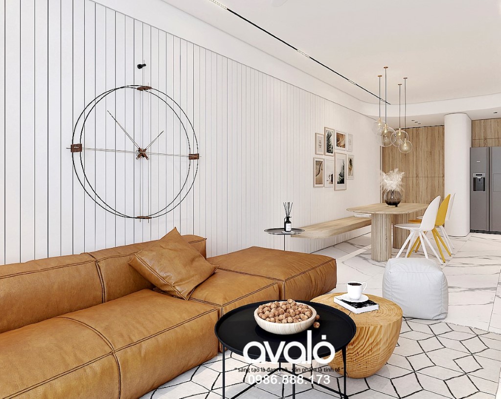 nhung mau can ho chung cu dep 3 21523 Những mẫu căn hộ chung cư đẹp với phong cách Scandinavian