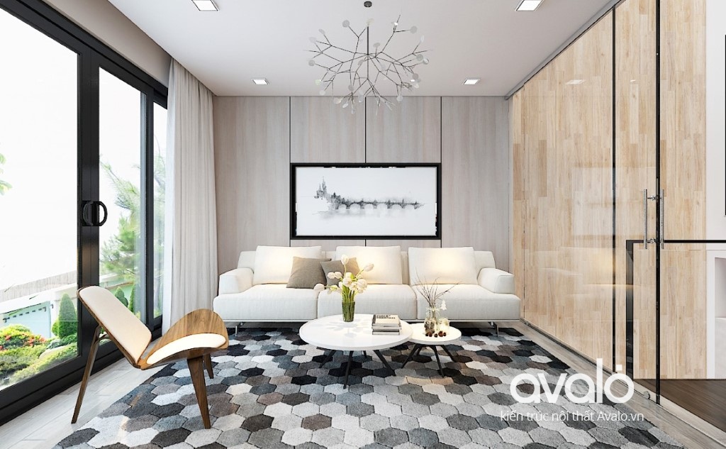 noi that nha pho 1 31611 Tận dụng ánh sáng tự nhiên trong thiết kế nội thất nhà phố 3 tầng