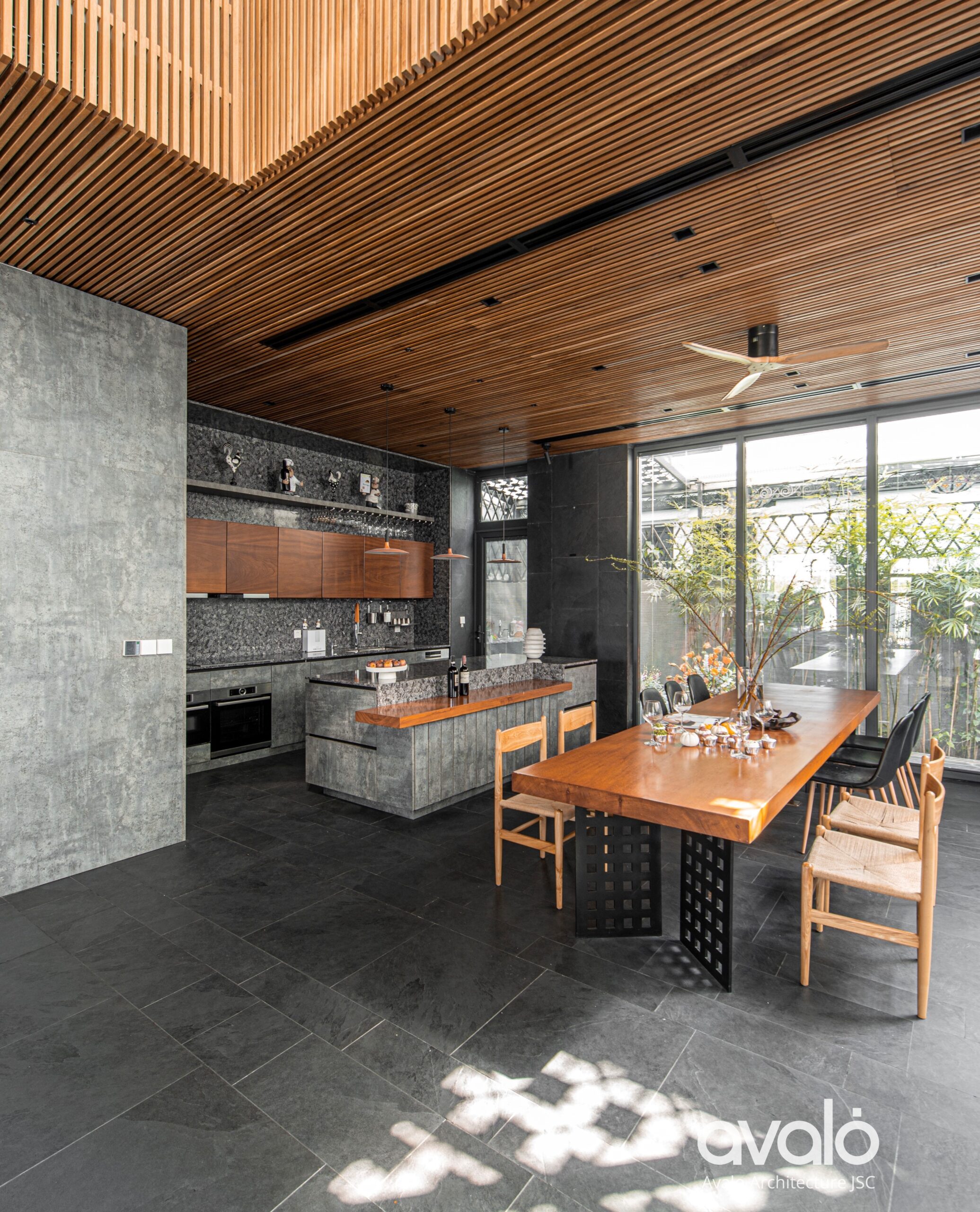 phong bep biet thu hien dai 2 91086 scaled phong bep biet thu hien dai 2 91086 scaled