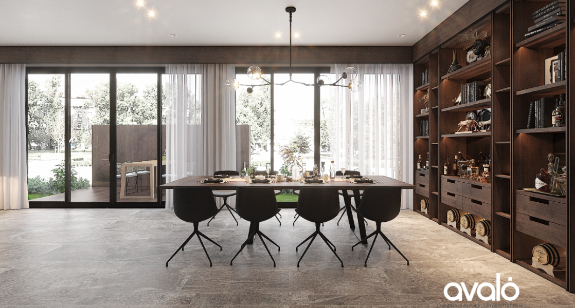 phong cach duong dai 1 95635 Thiết kế nội thất biệt thự sang trọng theo phong cách đương đại