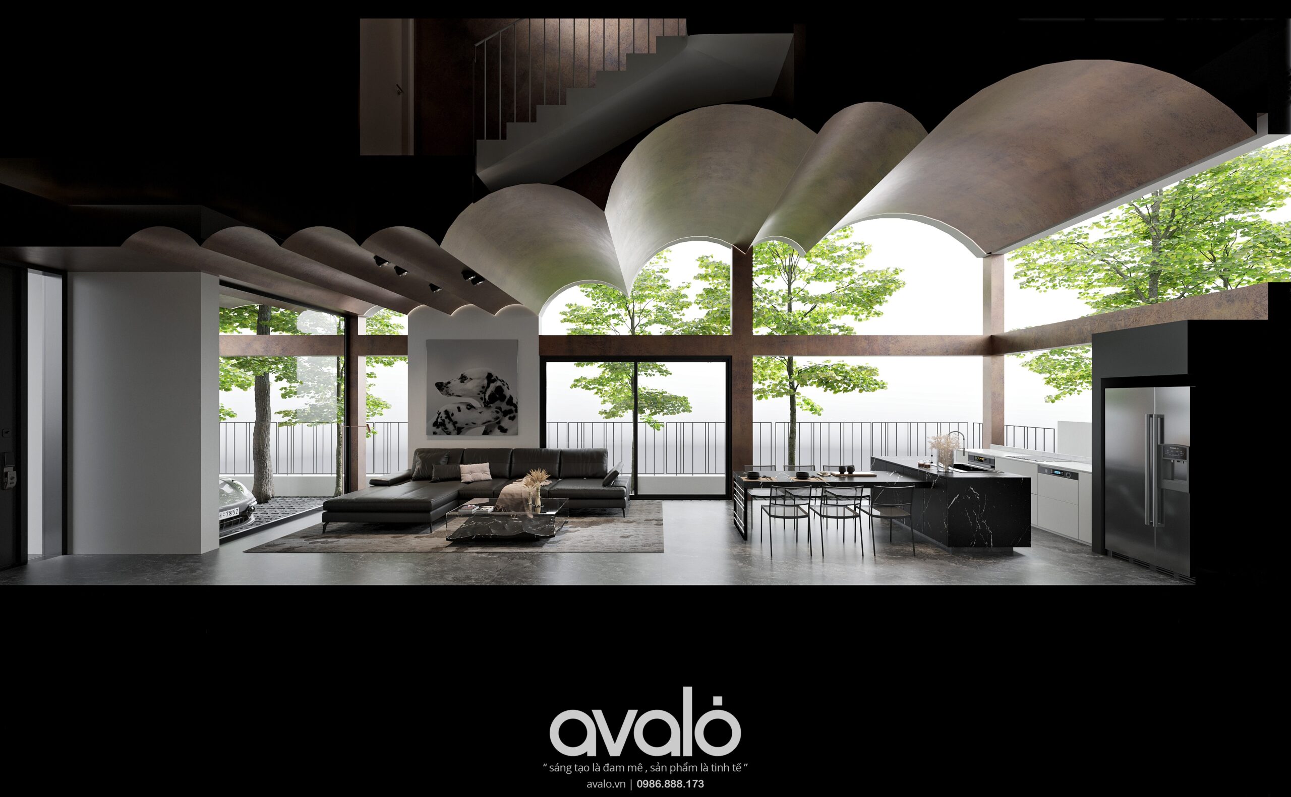 tan dung anh sang tu nhien de tao su thoang dang scaled Tận dụng ánh sáng tự nhiên để tạo sự thoáng đãng