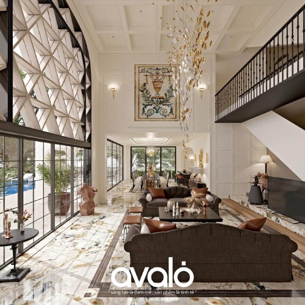 Biệt thự có thiết kế nghệ thuật sẽ có chi phí cao hơn