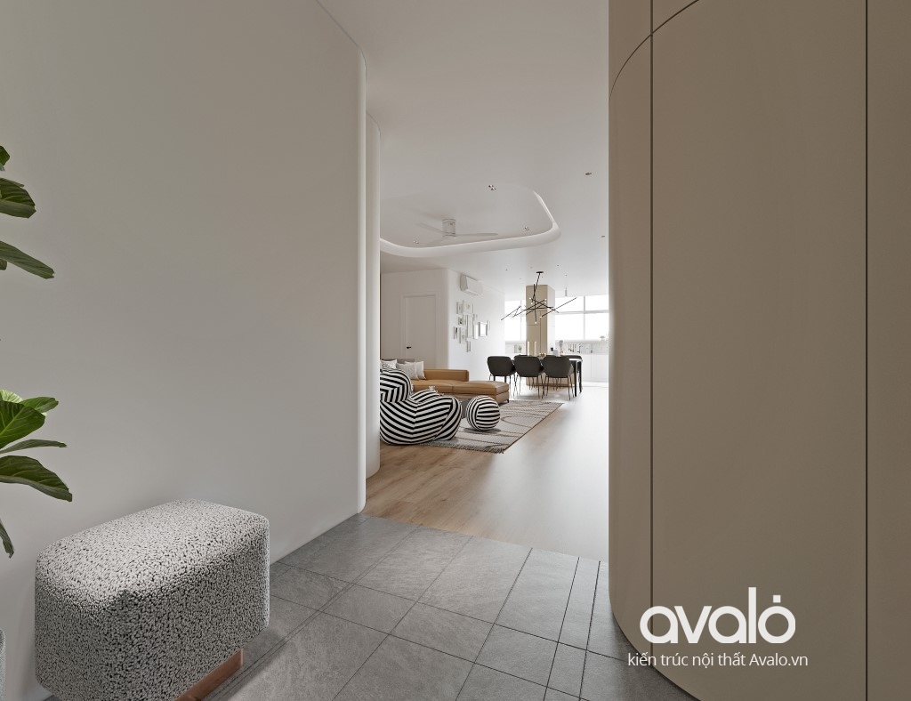 thiet ke noi that can ho chung cu 68m2 tien nghi va sang trong 22592 Một số lưu ý bạn nên nắm rõ khi thiết kế nội thất căn hộ 68m2