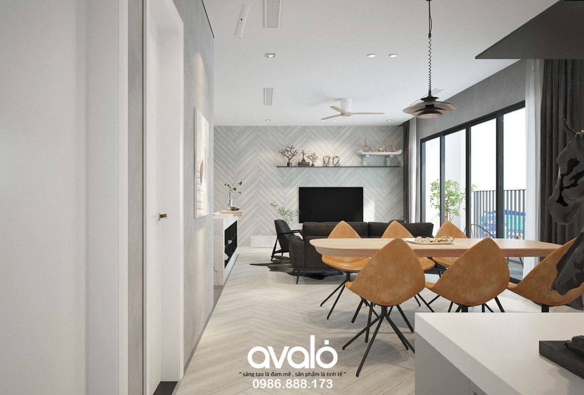 thiet ke noi that chung cu 40m2 4 89204 Chi phí thiết kế nội thất chung cư cạnh tranh