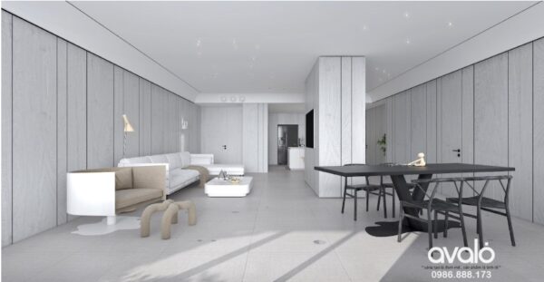 Mẫu thiết kế nội thất chung cư 70m2 đẹp nhất mọi thời đại