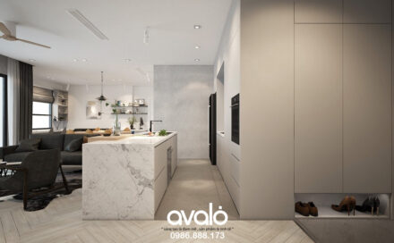Bí quyết thiết kế nội thất chung cư 70m2 đẹp, tiện nghi