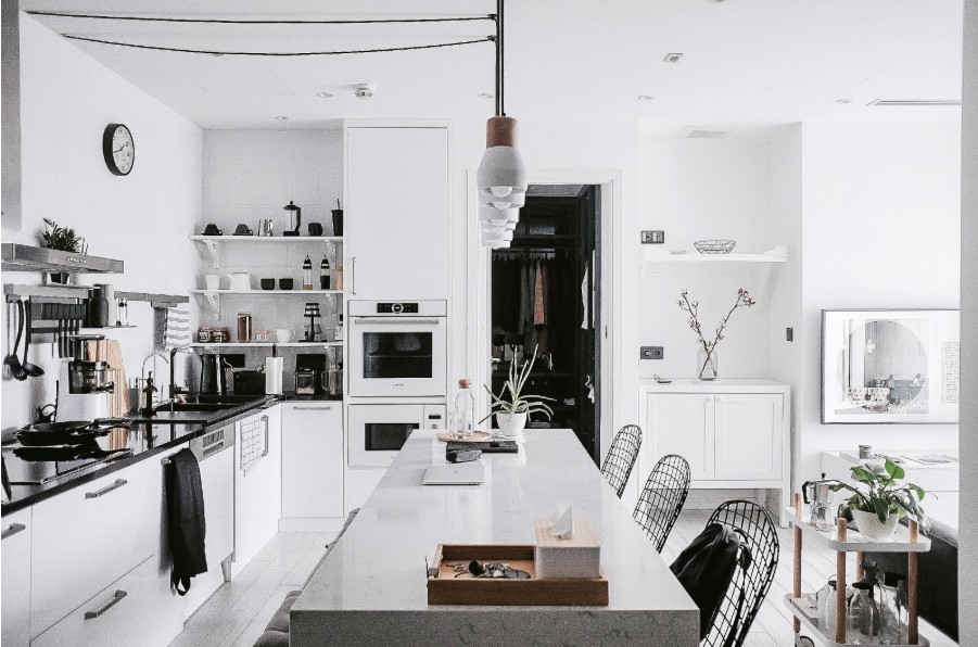 thiet ke noi that chung cu 70m2 3 81835 Nội thất phong cách đương đại thu hút mọi ánh nhìn