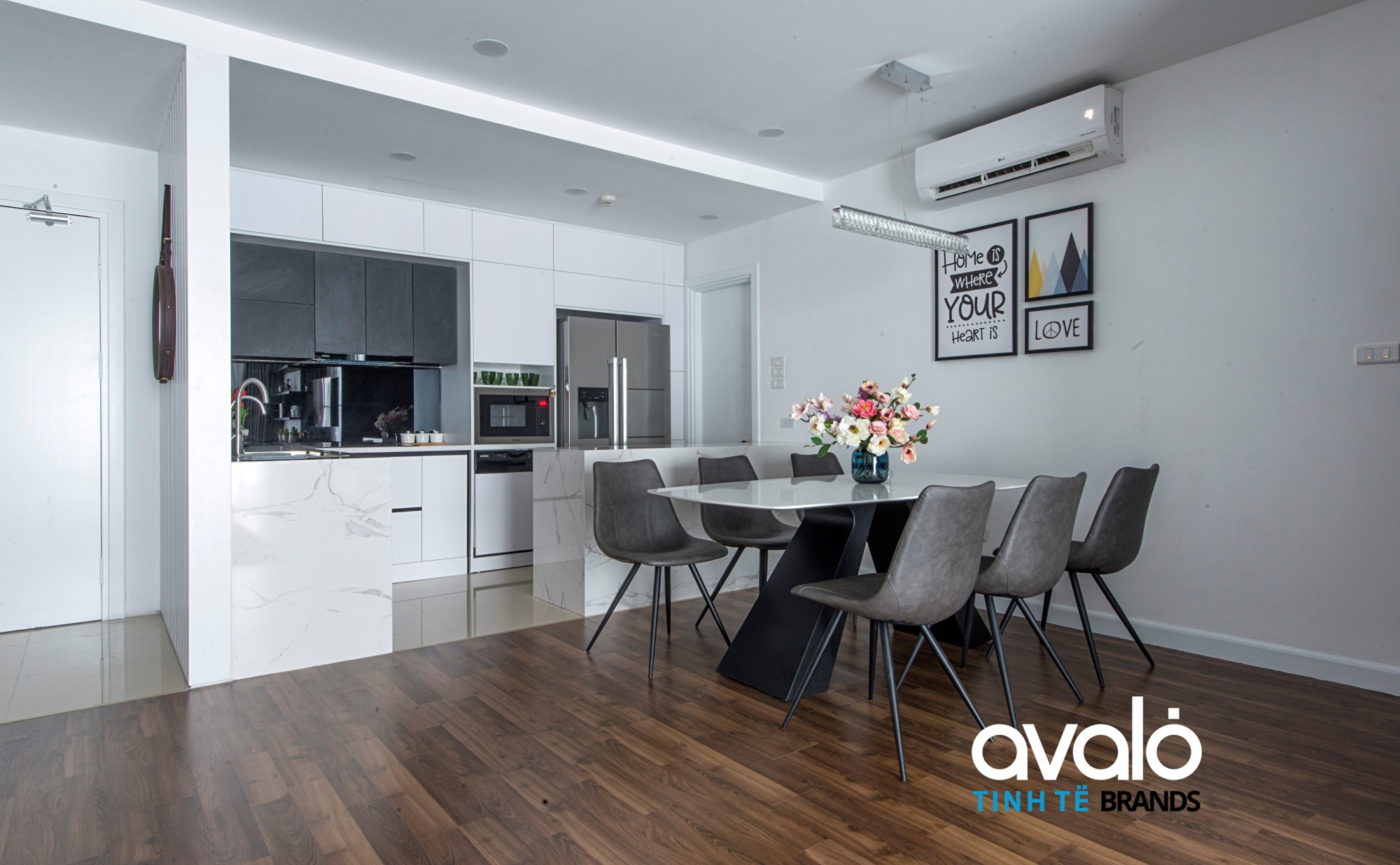 trang tri noi that chung cu 4 10036 Trang trí nội thất căn bếp chung cư