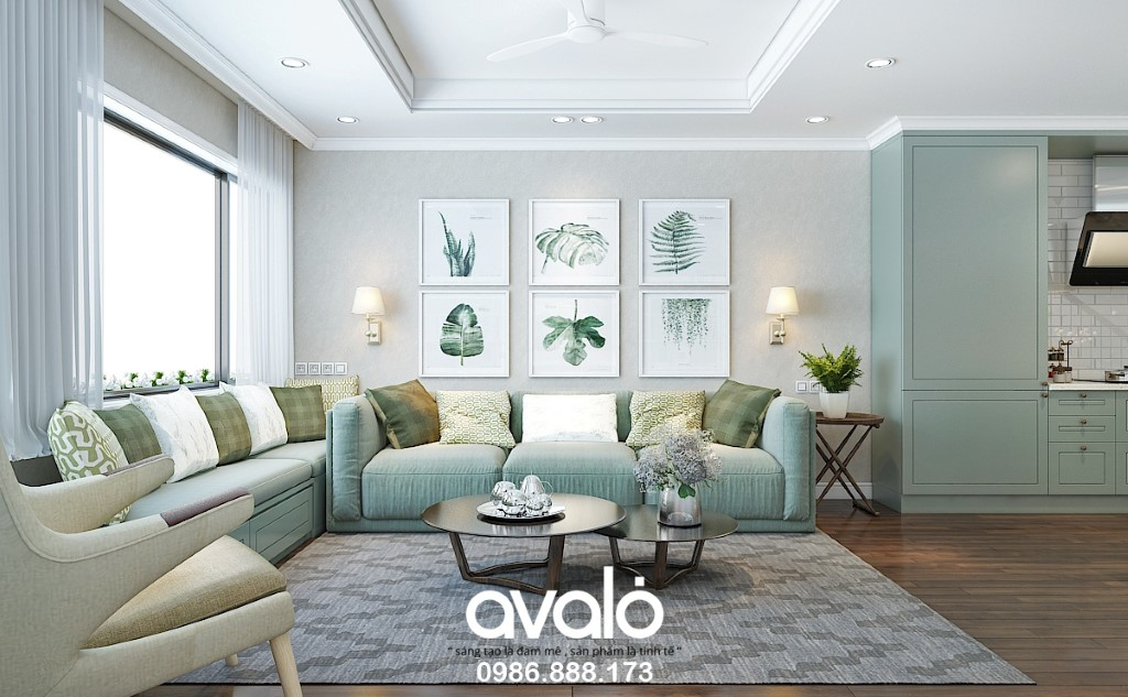 trang tri noi that chung cu 60m2 3 21587 Ưu tiên lựa chọn nội thất thông minh trong trang trí không gian sống