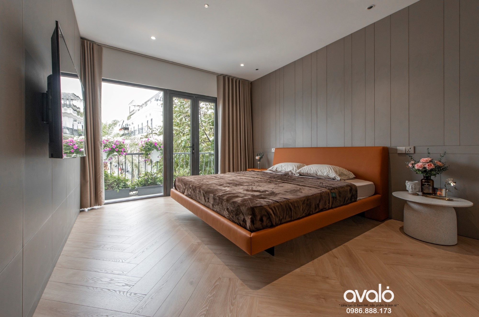 nội thất chung cư 1 phòng ngủ 