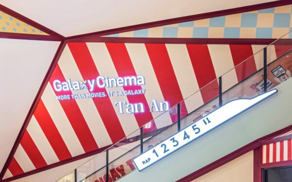 Galaxy Cinema Tân An – phong cách Pop Art